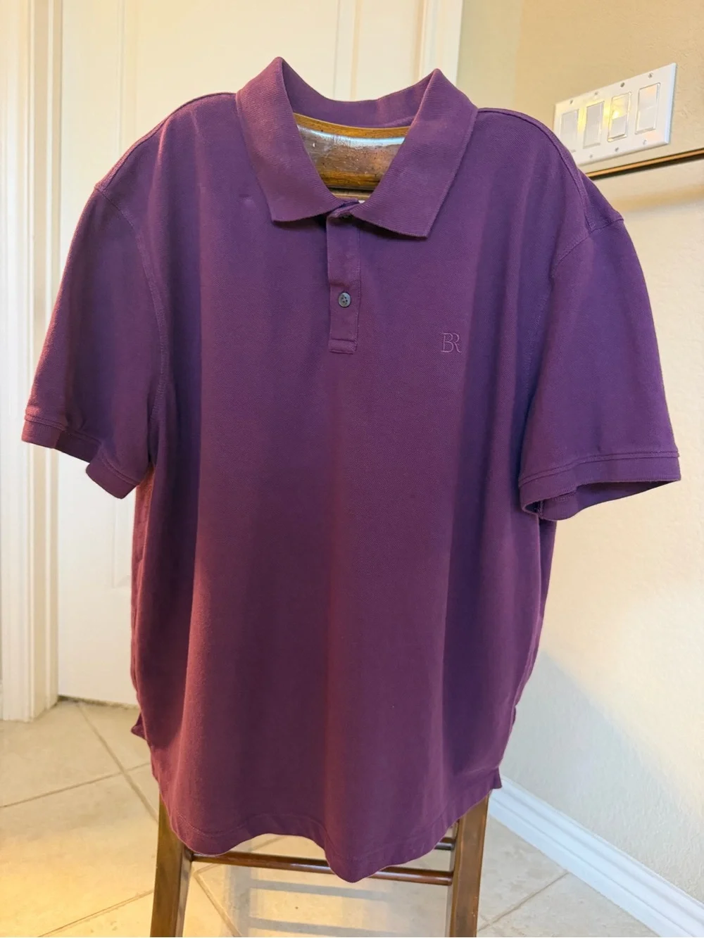 Banana Republic Plum Polo Shirt